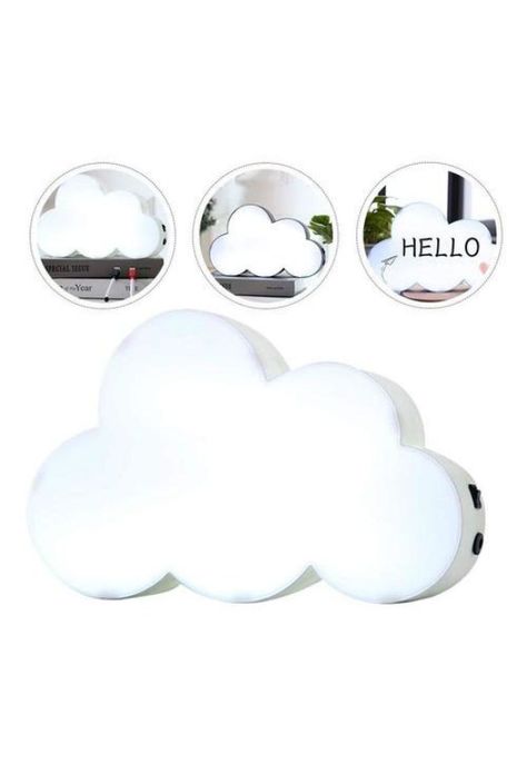 Pizarra Led Forma Nube Escrita Plumón Estoykuku-0