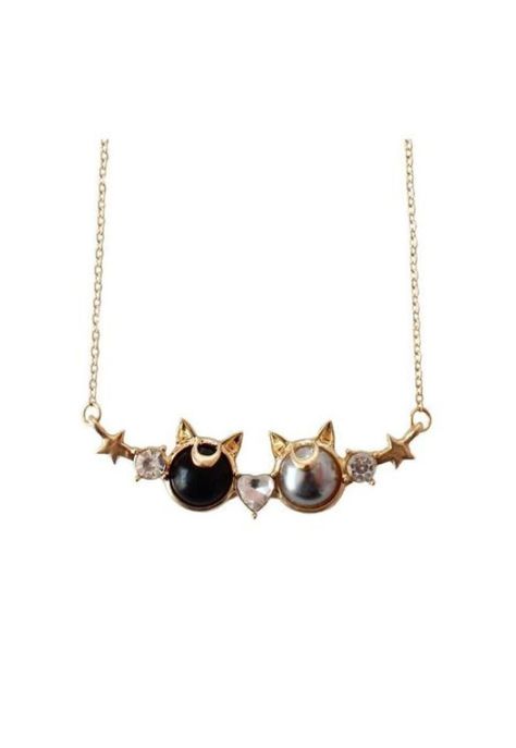 Collar Sailor Moon  Luna & Artemis Glitter-0
