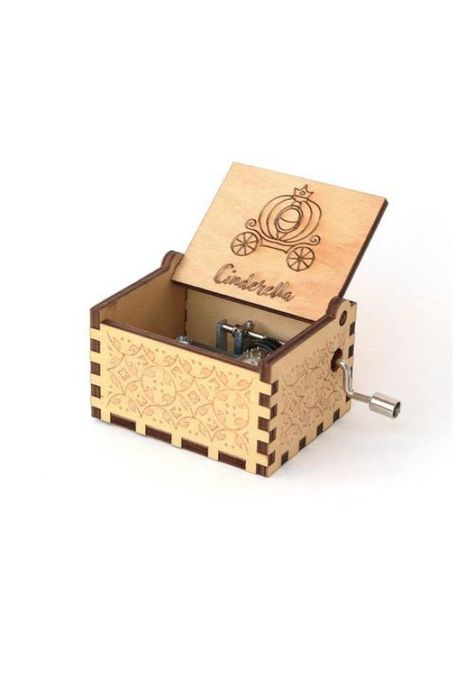 Caja Musical Cenicienta A Dream Is A Wish Your Heart Makes-0