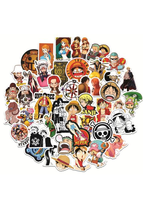 Pack Sticker pegatina One Piece luffy-0