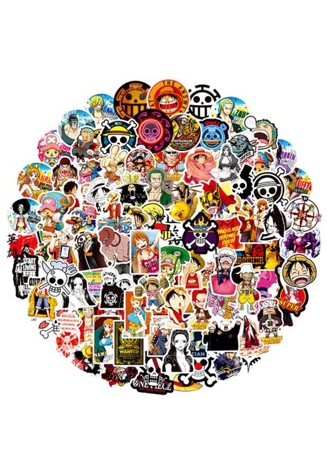 Pack Sticker pegatina One Piece luffy-1