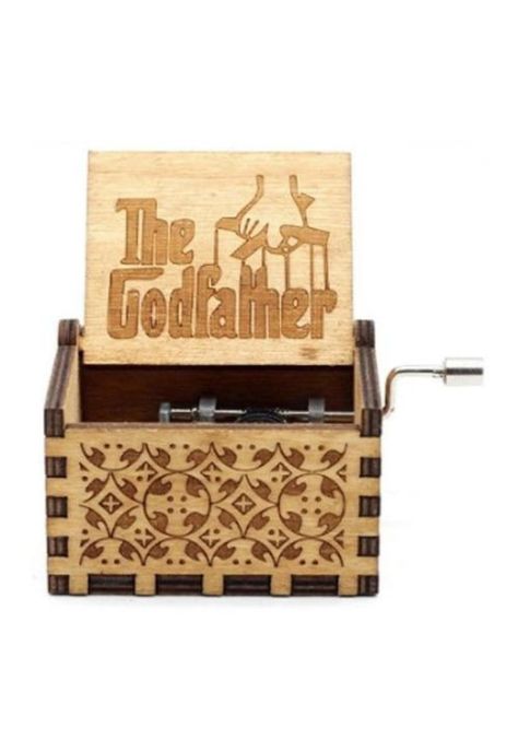 Caja Musical Madera El Padrino The Godfather-0