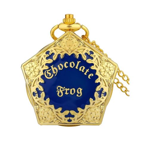 Reloj De Bolsillo Harry Potter chocolate frog rana-0