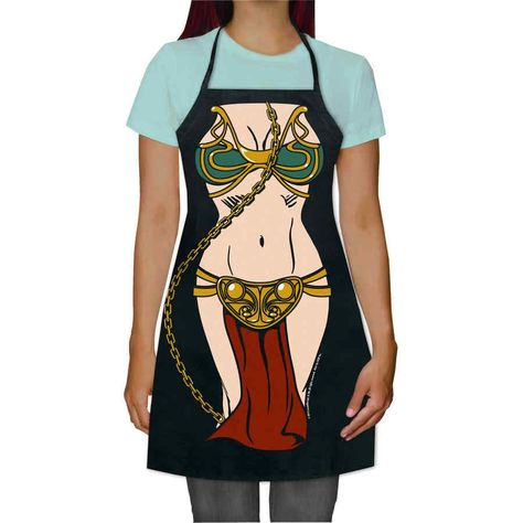 Delantal princesa Leia  Star wars  Mod 2-0
