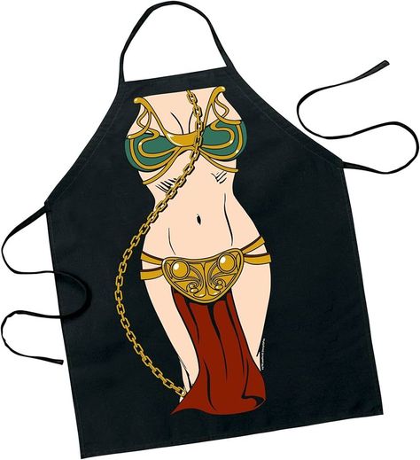 Delantal princesa Leia  Star wars  Mod 2-1