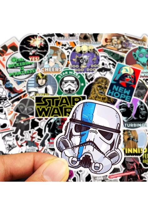 Pack Sticker Star Wars Stormtooper Darth Vader-1