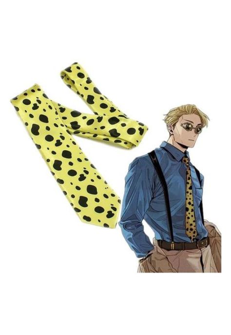 Corbata Kento Nanami Anime Jujutsu Kaisen Cosplay-0