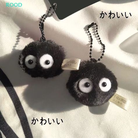 llavero peluche Susuwataris Duende De Polvo Totoro-5
