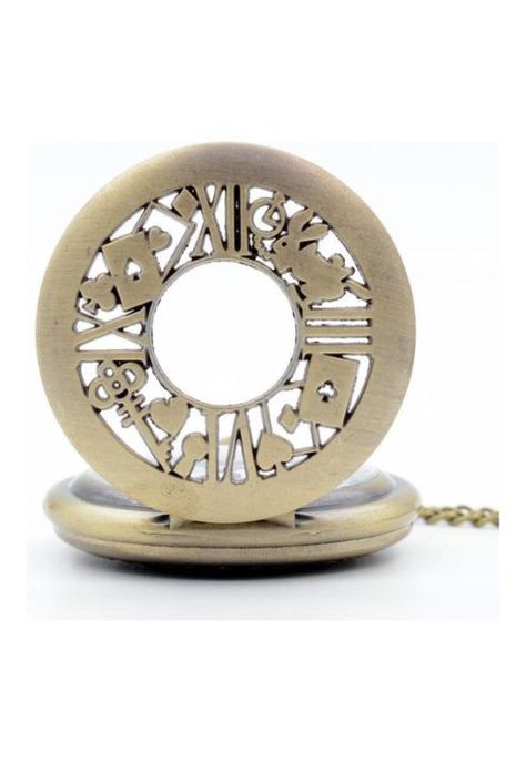 Reloj De Bolsillo Alicia  Pais De Las Maravillas-2