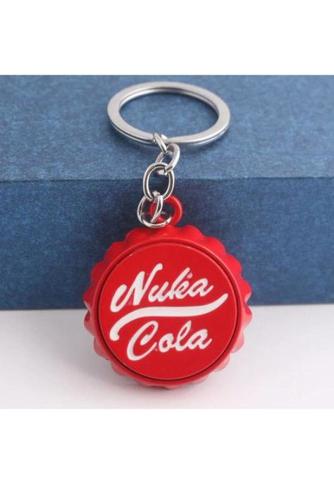 Llavero Metálico Destapador Fallout Nuka Cola-3