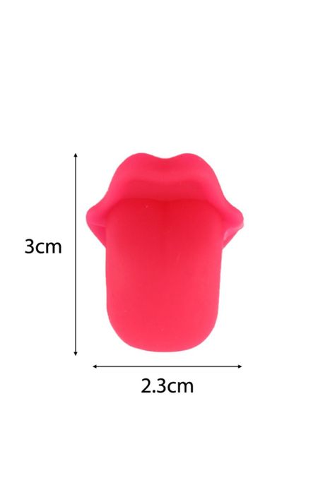 Marcadores De Vasos O Copas Boca Lengua 6 Pcs-4