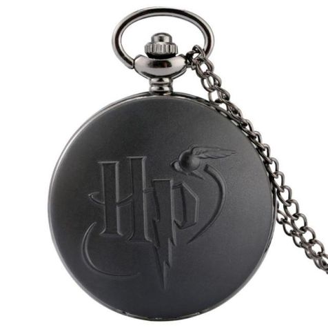 Reloj De Bolsillo HP Negro-0