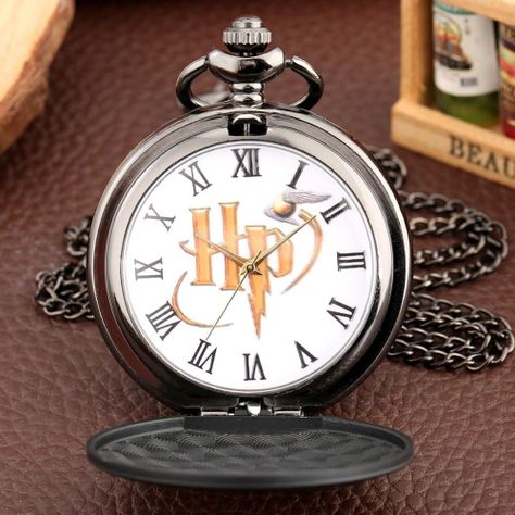 Reloj De Bolsillo HP Negro-1