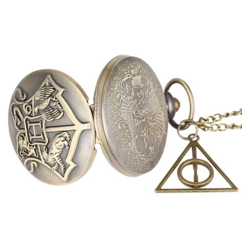 Reloj De Bolsillo Escuela Hp Harry reliquias-3
