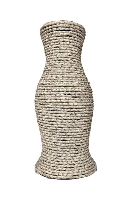 Florero Jarron Decorativo Florero Tejido Moderno 25cm B-1