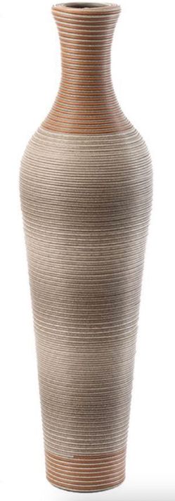 Florero Jarron Decorativo Florero Tejido Moderno 100cm M16-1