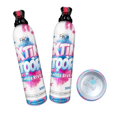 Extintor De Humo Revelacion Sexo Gender Reveal NIÑO - AZUL-0