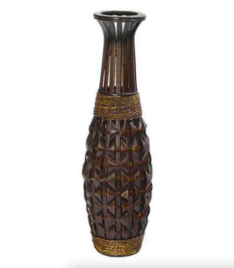 Florero Jarron Decorativo Florero Trenzado Moderno 70cm M6-0