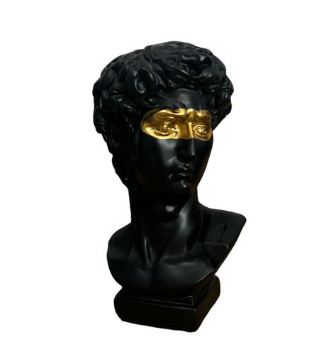 Busto De David Escultura David Adorno Decorativo Estatua N-0