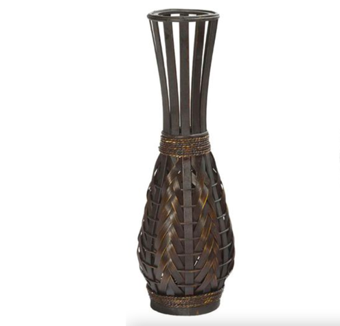 Florero Jarron Decorativo Florero Trenzado Moderno 60cm M2-1