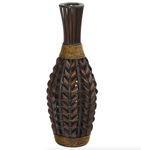 Florero Jarron Decorativo Florero Trenzado Moderno 70cm M5-0
