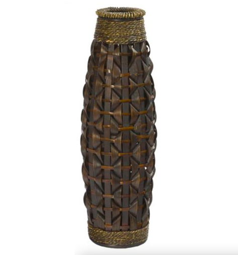 Florero Jarron Decorativo Florero Trenzado Moderno 60cm M4-0