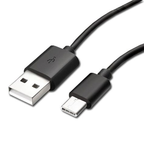Cable USB a Tipo C Negro Generico-0