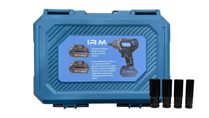 Taladro Electrico Llave De Impacto 48v  2 Baterias 4 Dados-1