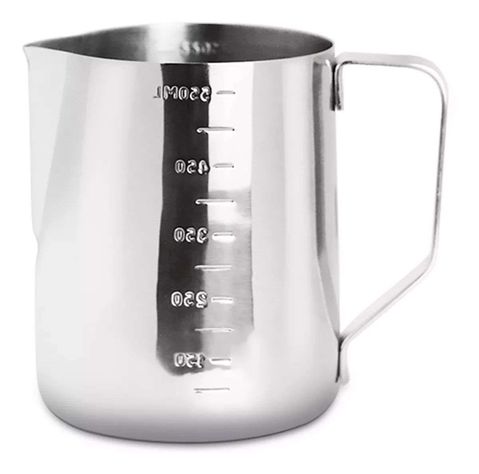Jarra Espumadora 600ml Leche Medidor Barista Texturizador-0