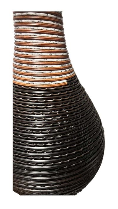 Florero Jarron Decorativo Florero Tejido Moderno 70cm M9N-1