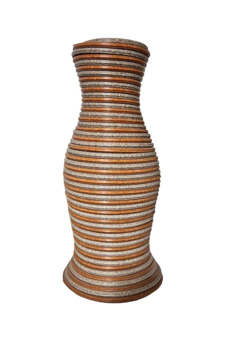 Florero Jarron Decorativo Florero Tejido Moderno 25cm MC-0