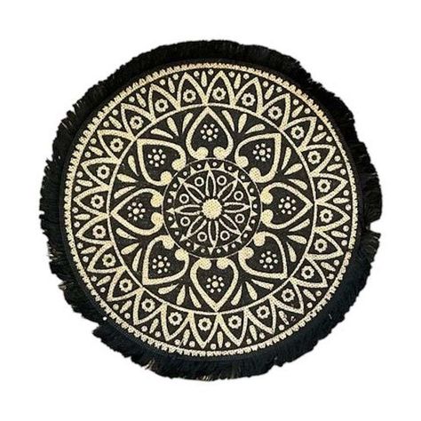 Set 4 Individuales Mantel De Mesa Individual Bohemio Mandala 3-0