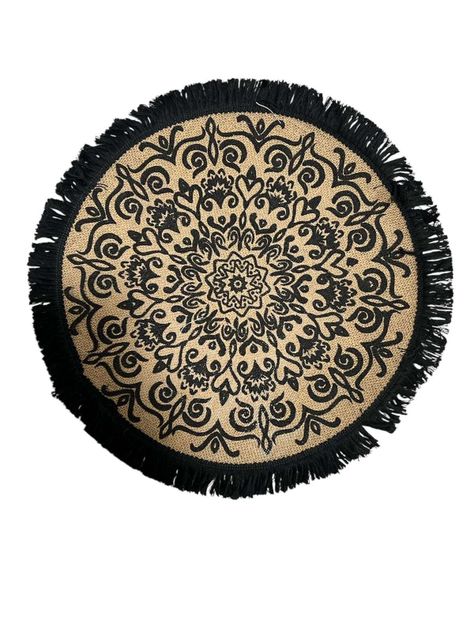 Set 4 Individuales Mantel De Mesa Individual Bohemio Mandala 1-0