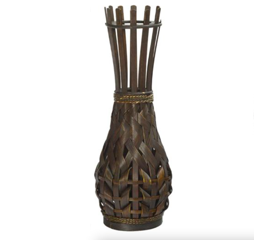 Florero Jarron Decorativo Florero Trenzado Moderno 50cm M1-1