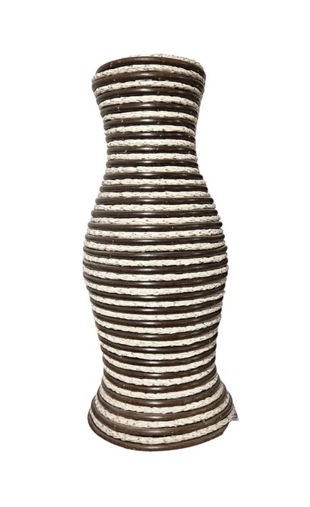 Florero Jarron Decorativo Florero Tejido Moderno 25cm MO-0