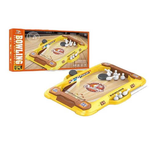Juguete Mini Bowling Juego De Mesa De Bolos-0