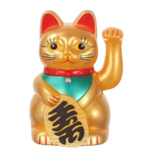 Adorno Gato De La Fortuna Y La Suerte Figura Decorativa D-0