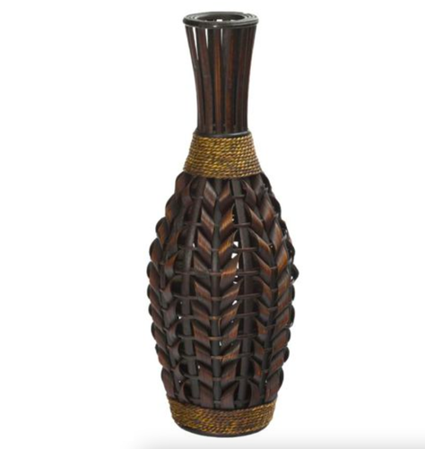 Florero Jarron Decorativo Florero Trenzado Moderno 85cm M9-1
