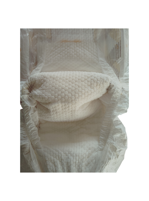 PAÑAL DE BEBE DE ALGODON ORGANICO, TALLA XL, 46 UN.-2