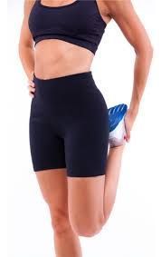 Calza Corta Deportiva Tiro Alto Lycra Gym Escolar 014-1