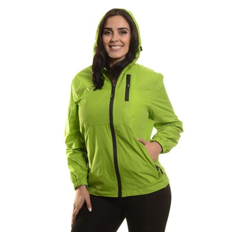 Chaqueta Mujer Corta Viento Impermeable Parka Liviana Colores 9279-0