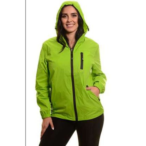 Chaqueta Mujer Corta Viento Impermeable Parka Liviana Colores 9279-1