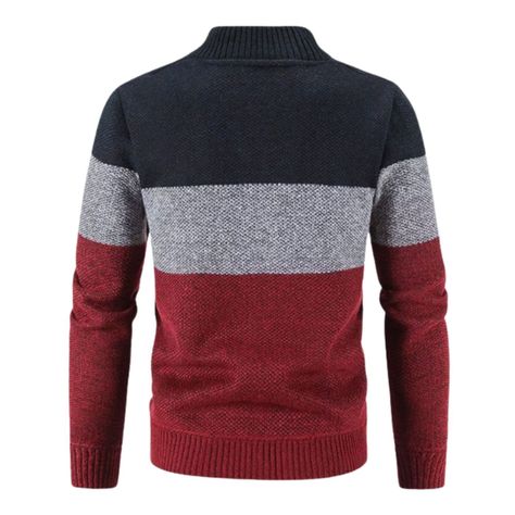 Sweater Chaqueta Cuello Subido Algodón Forro Piel 7170-3