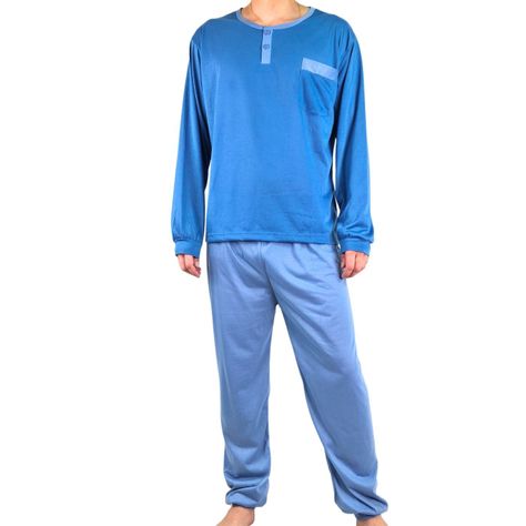 Pijama Hombre Manga Larga Verano 4021-0