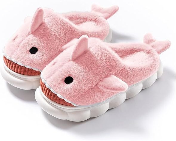 Pantufla Zapato Descanso Niños Diseños Tiburón suela Confortable 4245-0