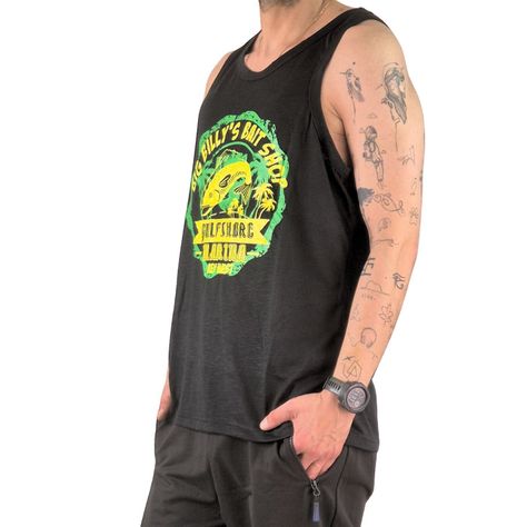 Polera Sin Manga Musculosa Hombre Diseño Colores 240-2