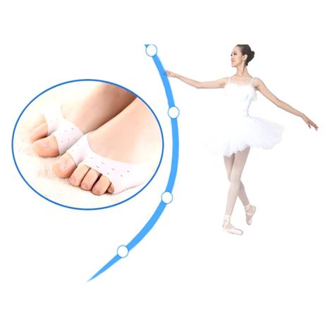 Pack 2 Pares Cojin Comodidad Proteccion Silicona 190-5