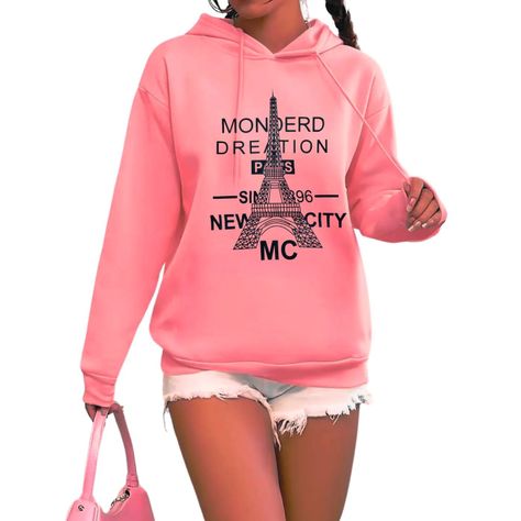 Poleron Mujer Invierno Con Gorro Forro Polar City 1726-1