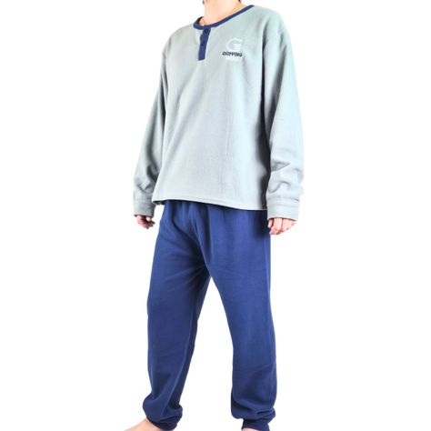Pijama Polar Hombre Invierno 2 Piezas Calidad Premium 4006-1