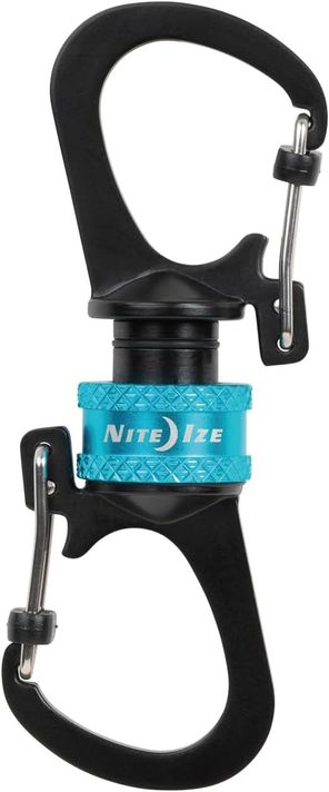 Mosquetón S-Biner® Stainless Steel Dual Carabiner #3 Nite Ize Negro-1